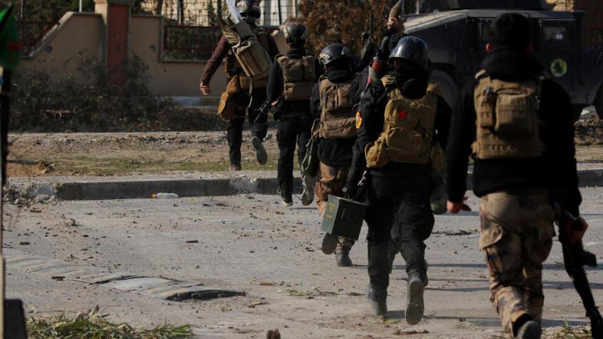 El Ejército iraquí irrumpe en la Universidad de Mosul