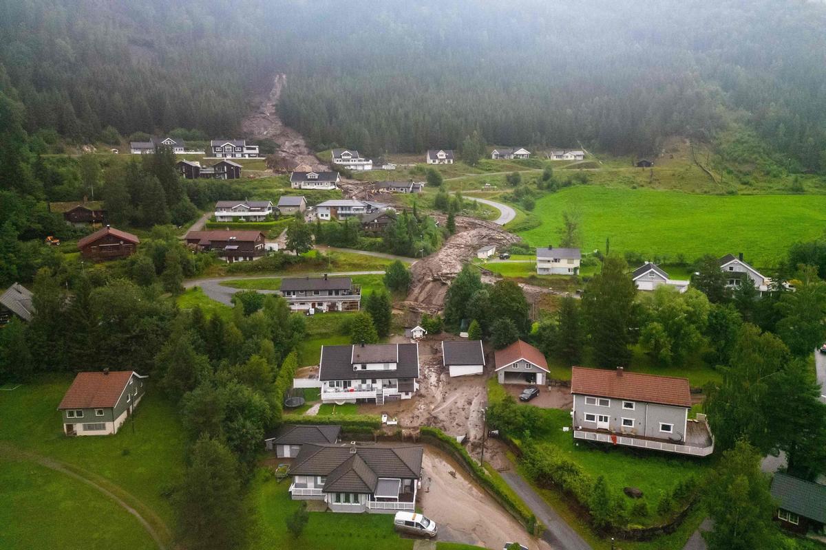 La tormenta Hans afecta a Suecia y Noruega