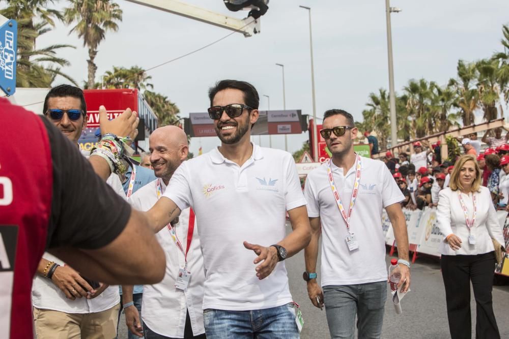 Llegada a Alicante de la tercera etapa de la Vuelta