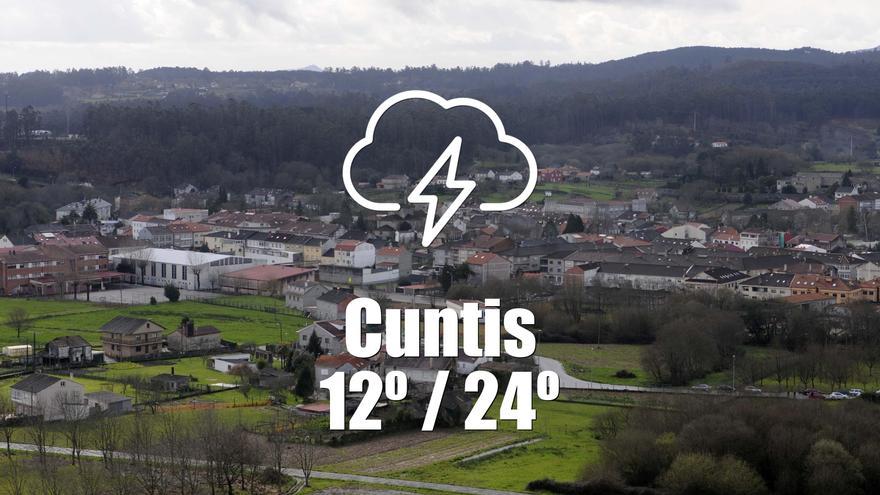 El tiempo en Cuntis: previsión meteorológica para hoy, sábado 11 de mayo