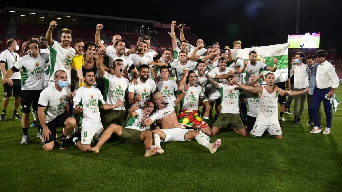 Ascenso del Elche a Primera División en Montilivi