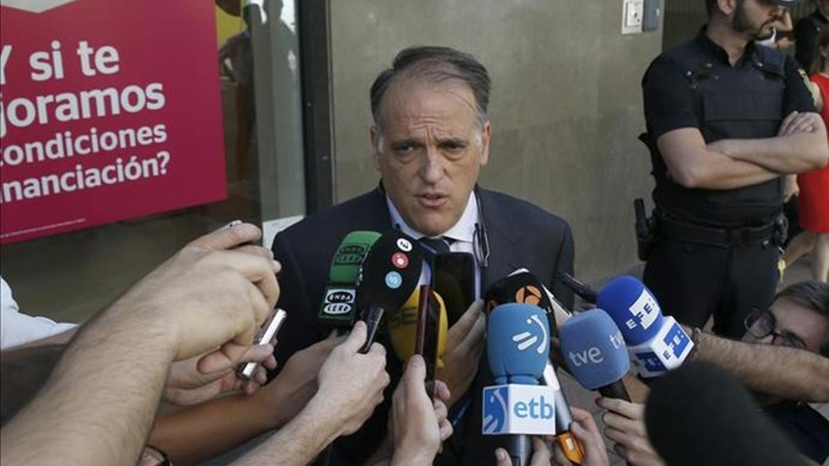 Javier Tebas presentó la Liga Adelante