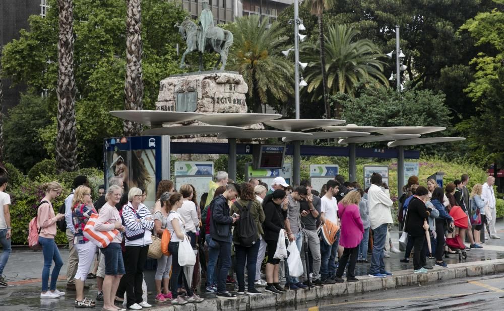 Las lluvias dejan registros récord en algunos puntos de la isla