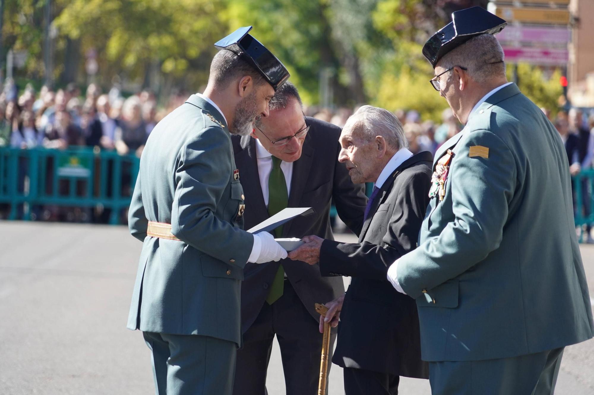 La Guardia Civil de Zamora honra a su patrona la Virgen del Pilar