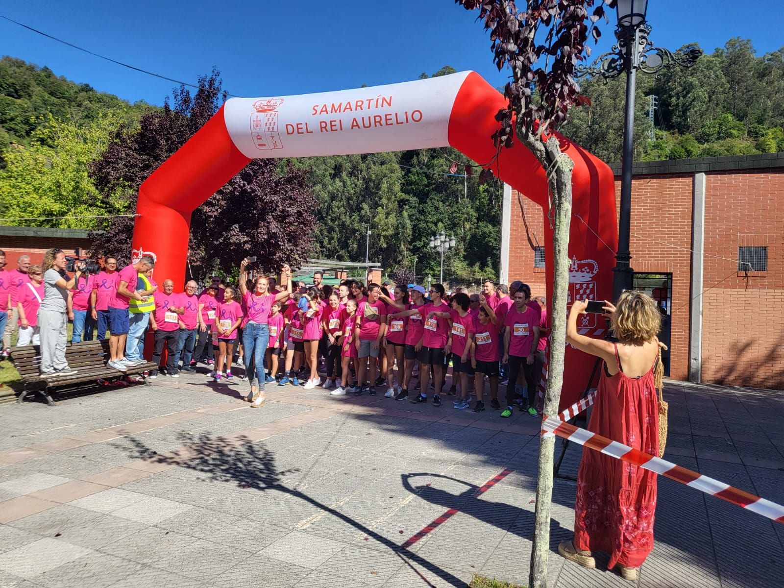 Carrera solidaria en San Martín