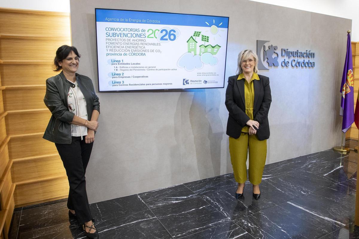 La Diputación de Córdoba presenta sus convocatorias de subvenciones en materia de eficiencia energética.