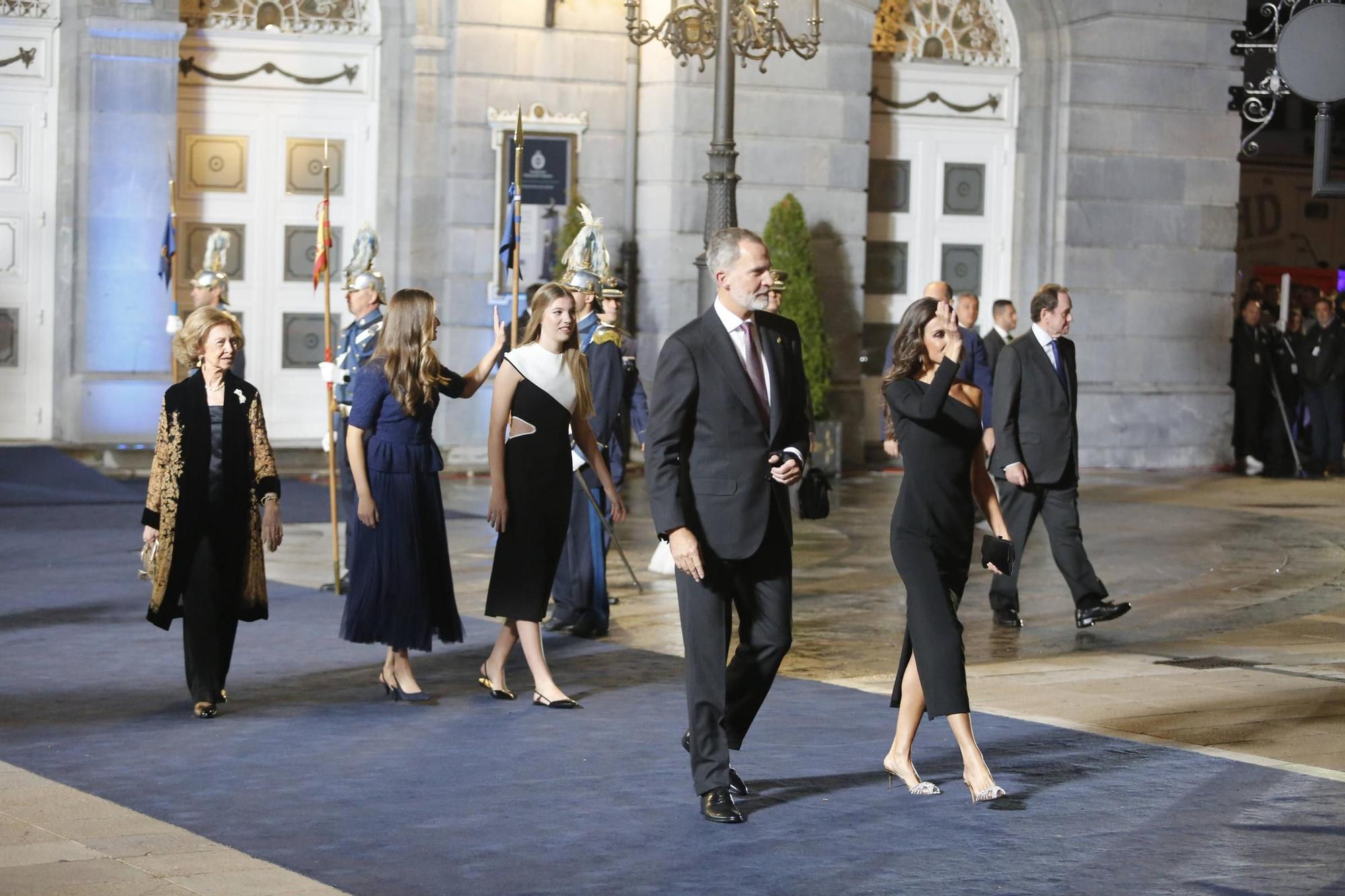 EN IMÁGENES: Así fue la alfombra azul de los Premios Princesa de Asturias 2023