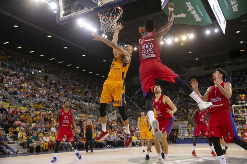 26.10.18. Las Palmas de Gran Canaria. Baloncesto Euroliga temporada 2018-19. Herbalife Gran Canaria - CSKA Moscú. Gran Canaria Arena. Foto Quique Curbelo  | 26/10/2018 | Fotógrafo: Quique Curbelo