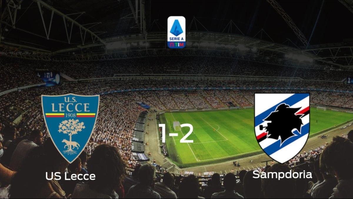 La Sampdoria derrota al US Lecce en el Stadio Via del Mar (1-2)