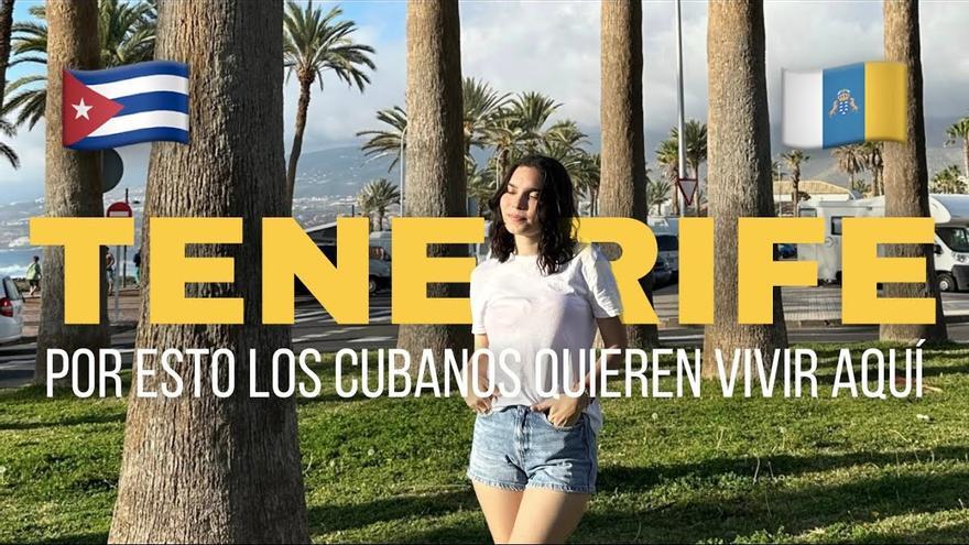 Una cubana muestra sus impresiones de Canarias