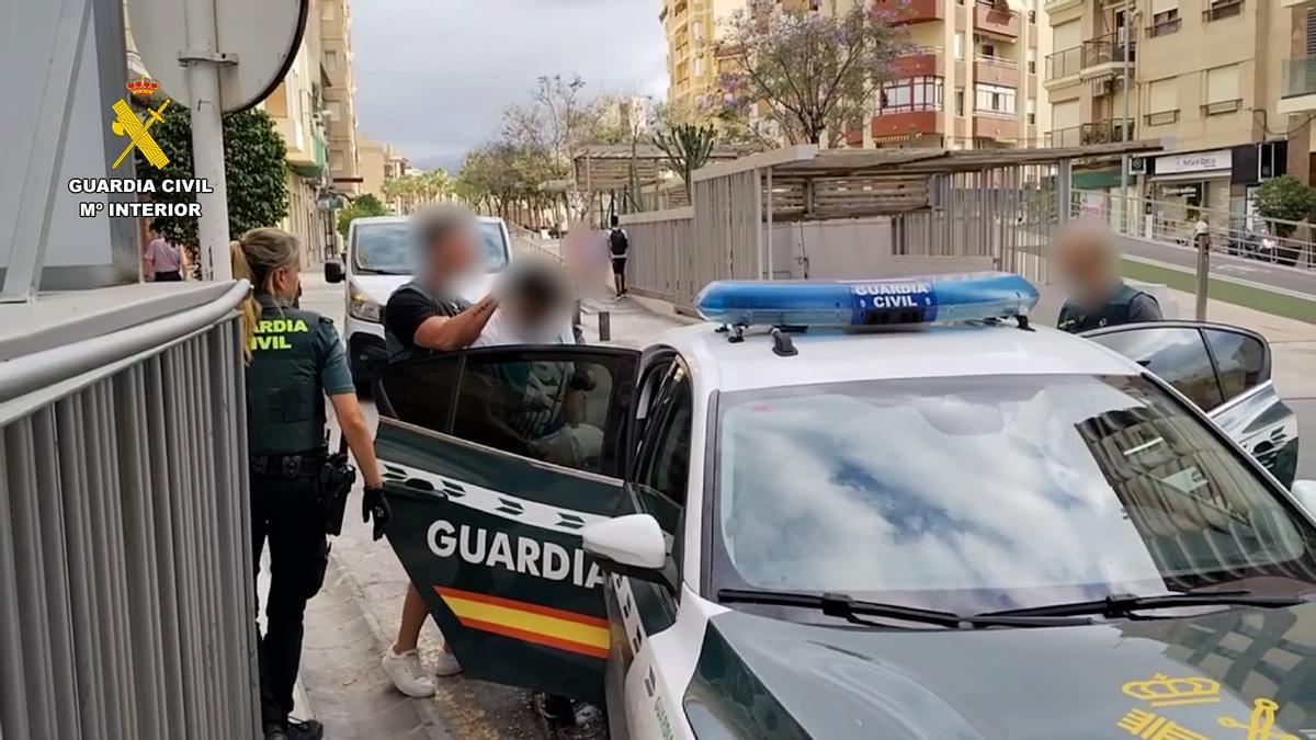 Traslado del detenido.