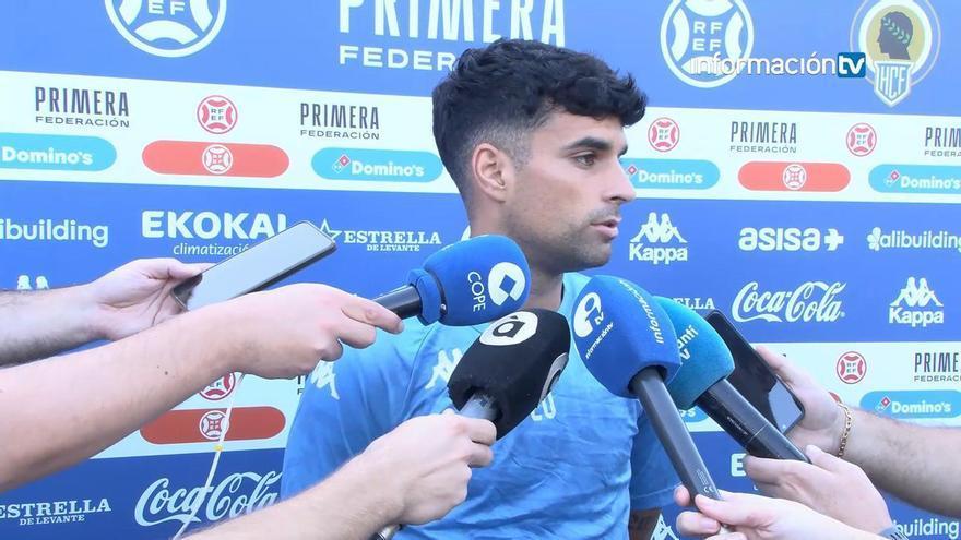 Andy Escudero ve al Hércules peleando por todo