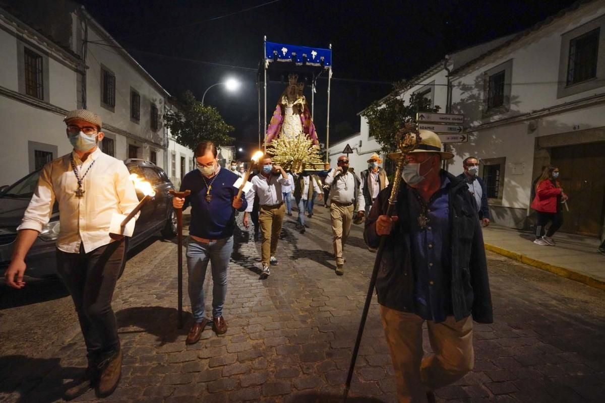 La Virgen de Luna regresa a su santuario desde Villanueva de Córdoba