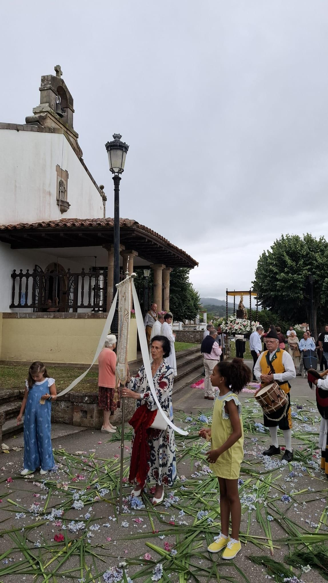 Procesión de Nuestra Señora de Loreto en Colunga