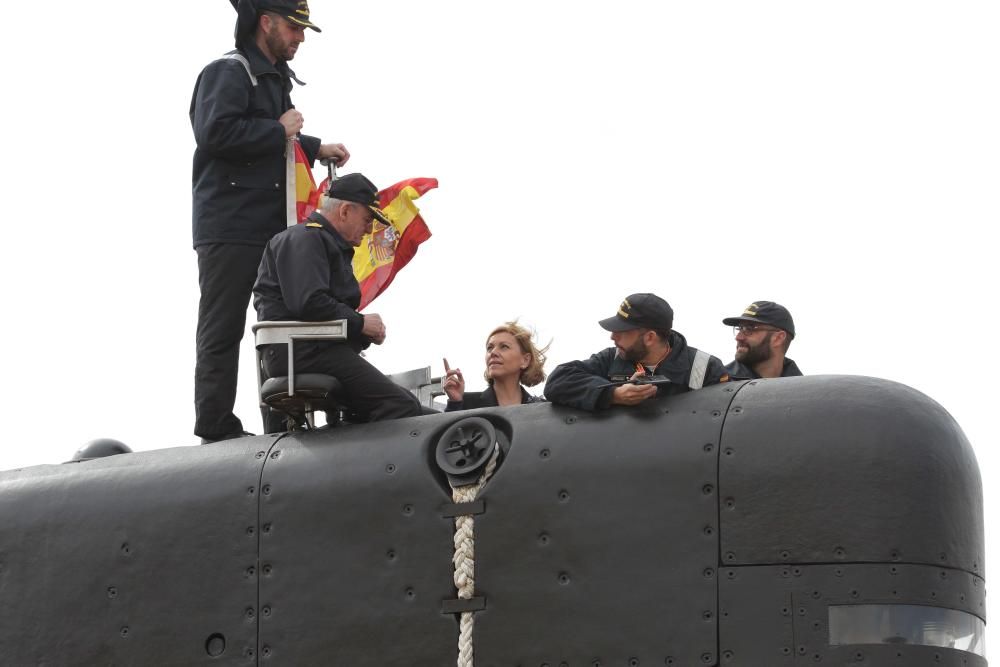 Visita de la ministra Cospedal a Cartagena