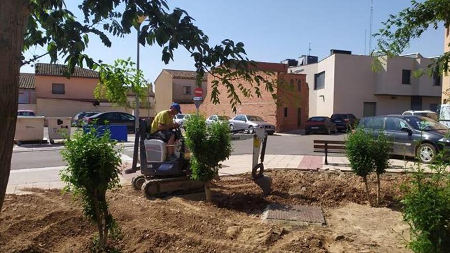 Mejoras en los jardines