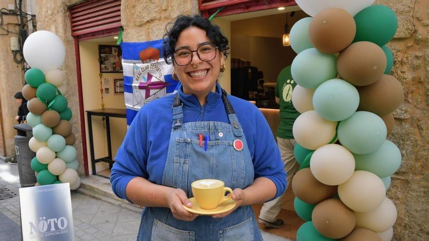 Aterriza en A Coruña un nuevo café de especialidad con sabor venezolano: "Queremos darle un toque distinto a la calle Franja"