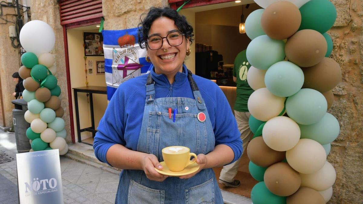 Aterriza en A Coruña un nuevo café de especialidad con sabor venezolano: "Queremos darle un toque distinto a la calle Franja"