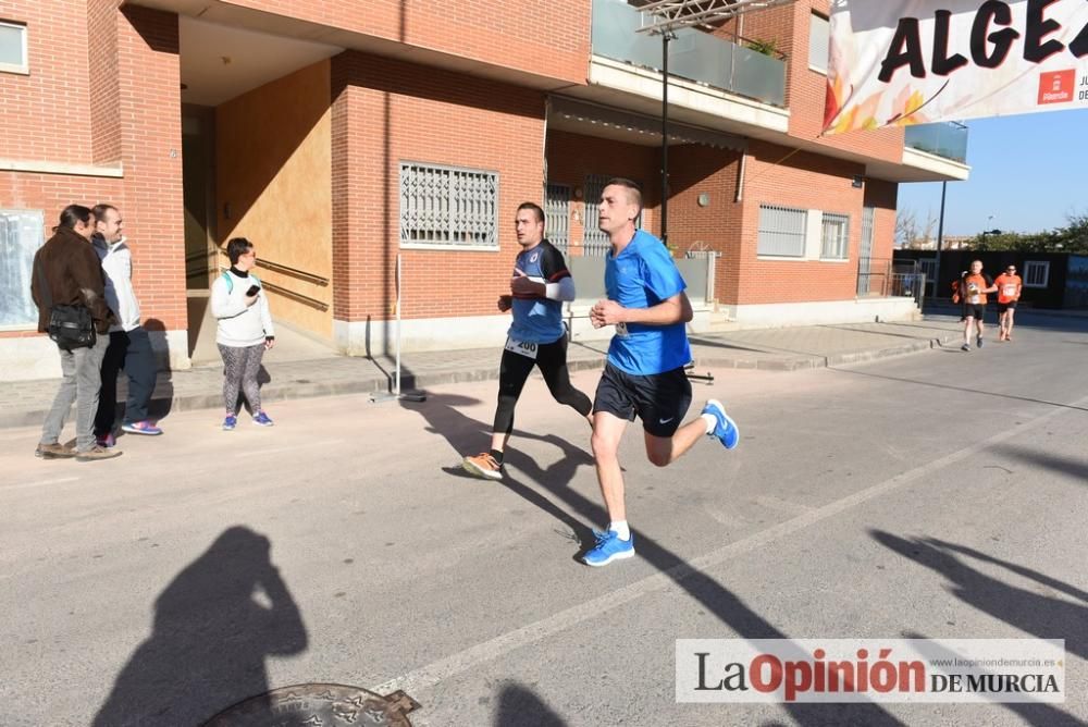 Primera carrera del año en Algezares