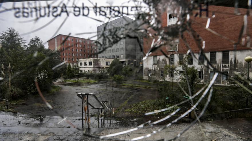 Así está el edificio de Maternidad del viejo HUCA diez años después