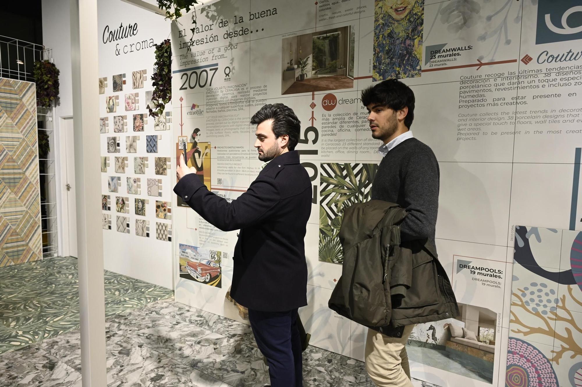Las mejores imágenes de la segunda jornada de Cevisama 2023 en Feria Valencia