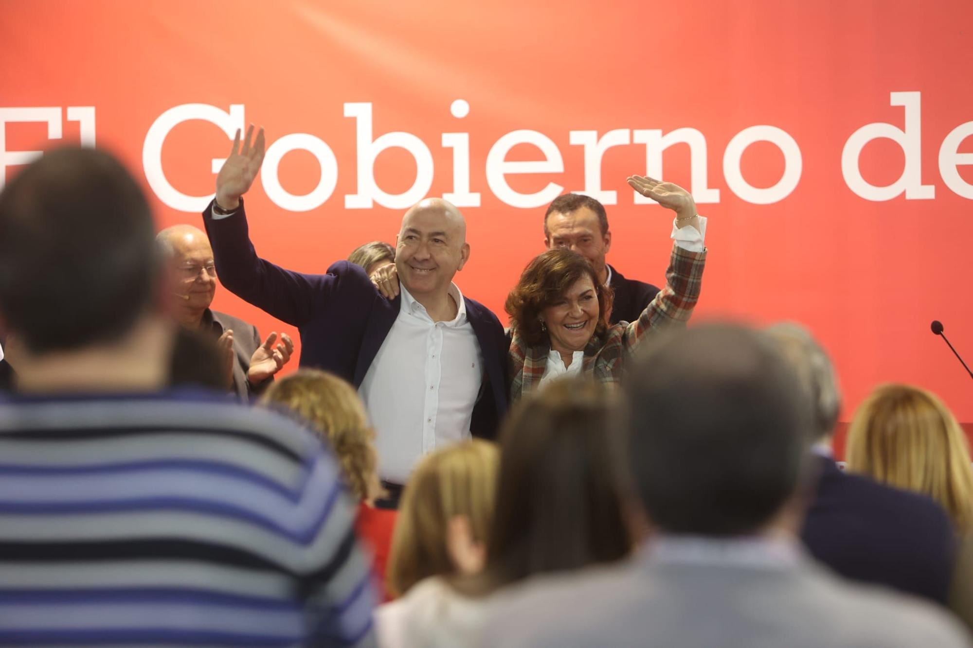 Finaliza foro municipalismo PSOE en Elche con Carmen Calvo