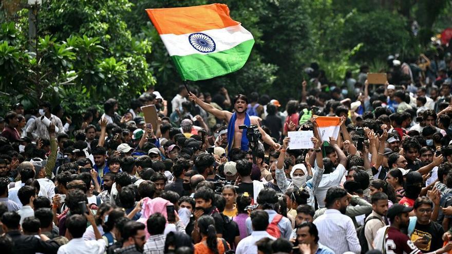 La India cita a representantes de Meta por retirar un vídeo del presidente tras la protesta del movimiento  de las 'Cucarachas'