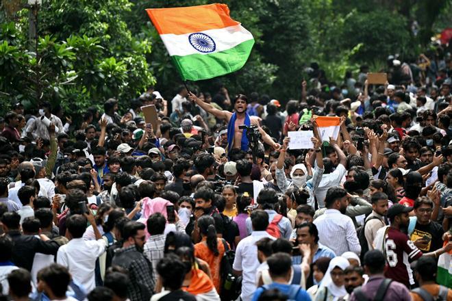 La India cita a representantes de Meta por retirar un vídeo del presidente tras la protesta del movimiento  de las 'Cucarachas'