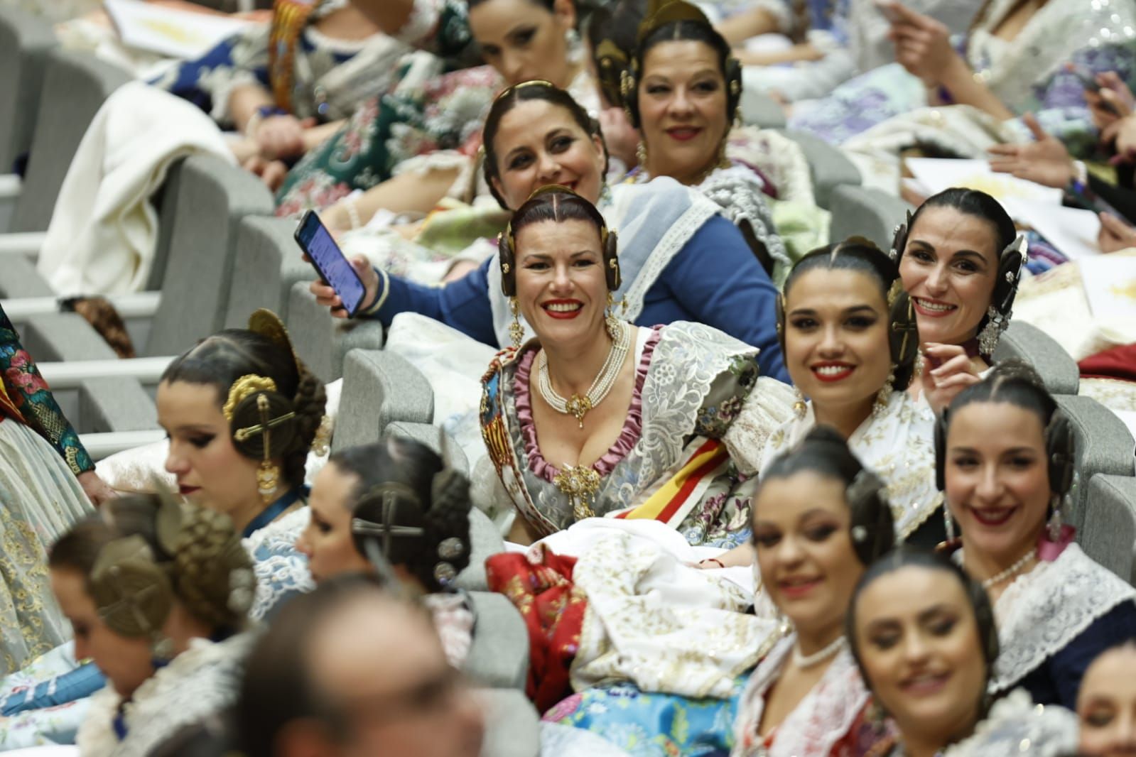 La "alfombra roja" de la exaltación de la Fallera Mayor 2023