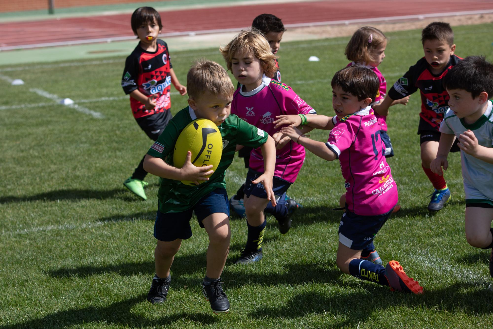 La cantera del Zamora Rugby Club exhibe músculo ante Las Leonas