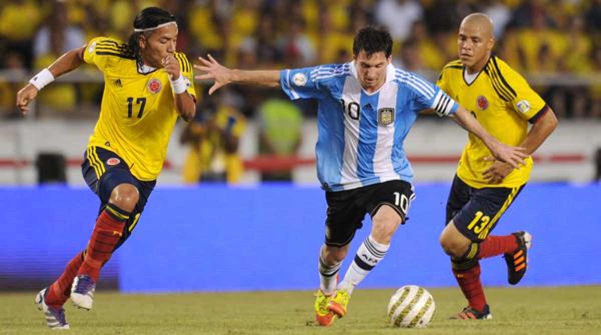 El davanter argentí Leo Messi es va mostrar satisfet després de la important victòria del seu equip contra Colòmbia (2-1) en el partit de classificació per al Mundial de 2014.