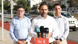 El PSOE critica "el caos" de tráfico generado por la construcción del carril bici en Carranque