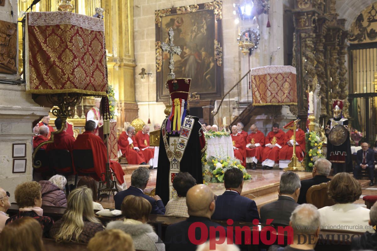 Fiestas de Caravaca: misa Pontifical en el día de la Vera Cruz