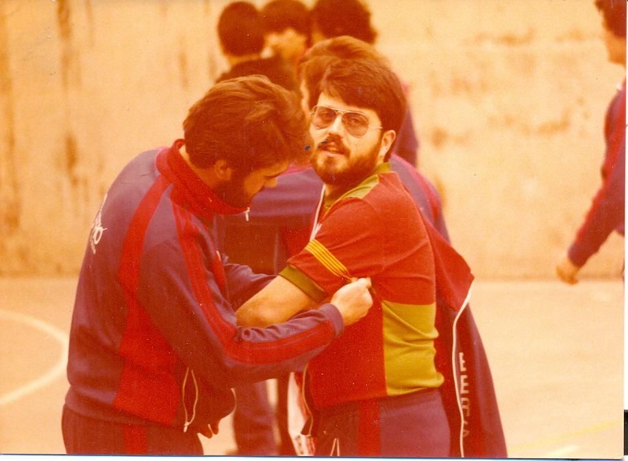 Imatges històriques del club handbol berga