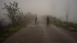 Un ciclón con fuertes lluvias golpea al sur de África.