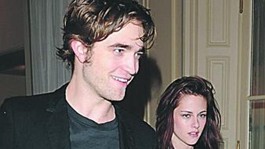 Pattinson y Kristen Stewart