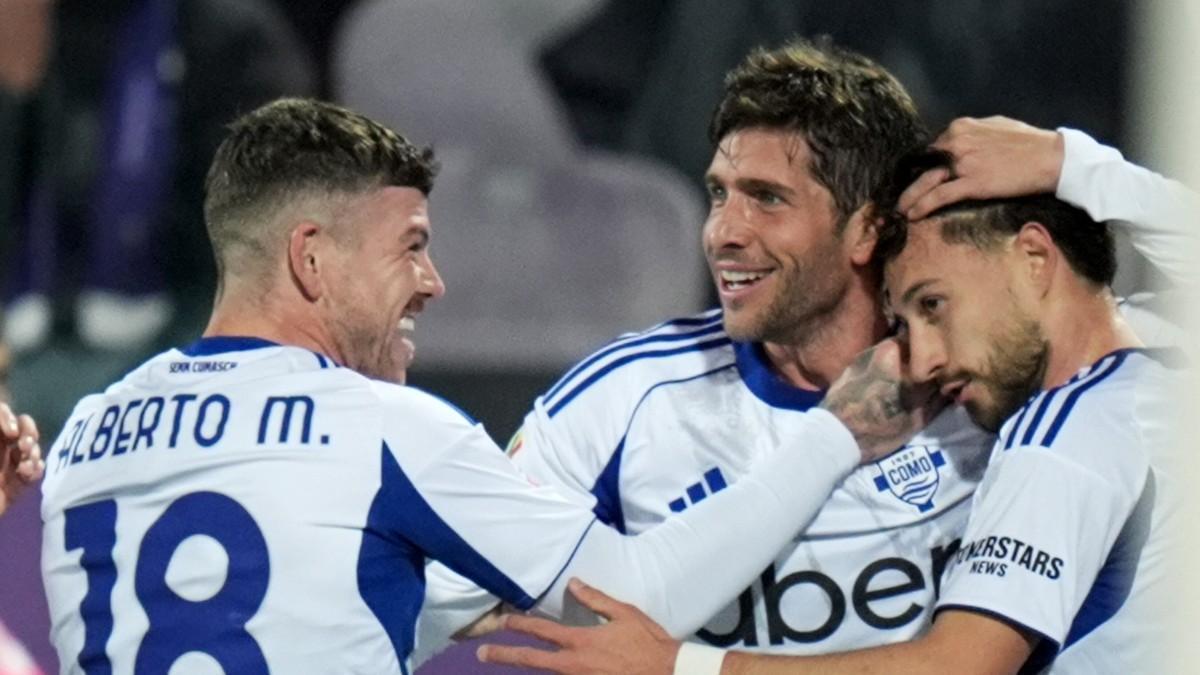 Sergi Roberto se estrena como goleador en el Como