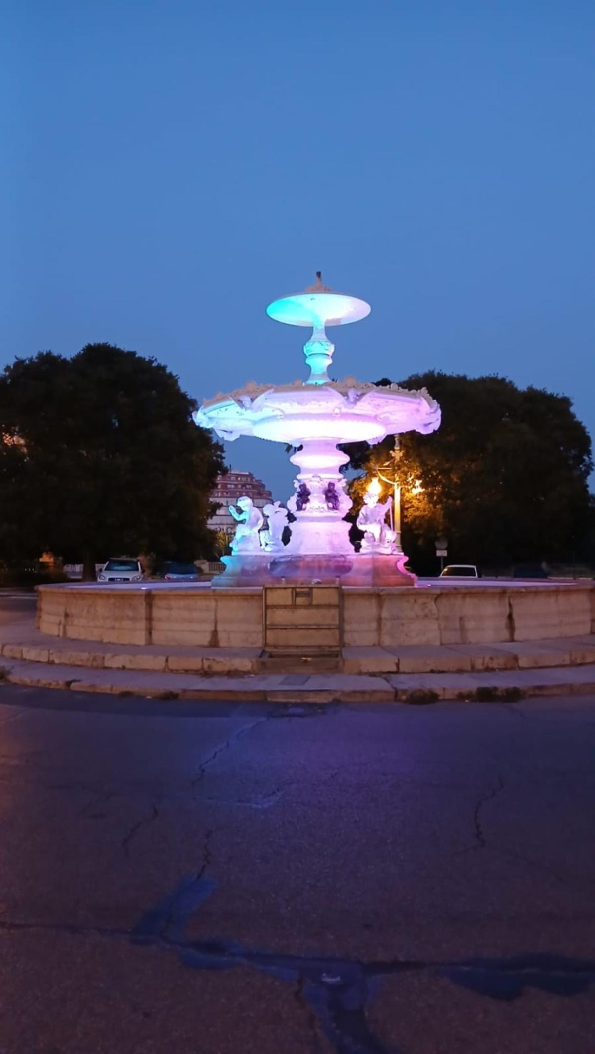 Fuente de los Cuatro Elementos.
