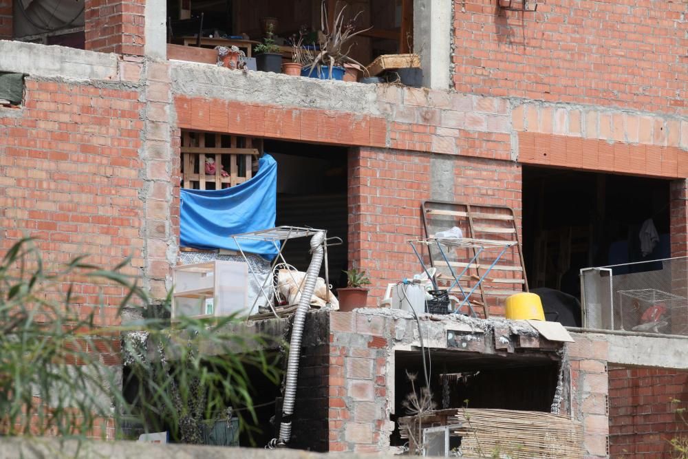 El edificio está totalmente okupado