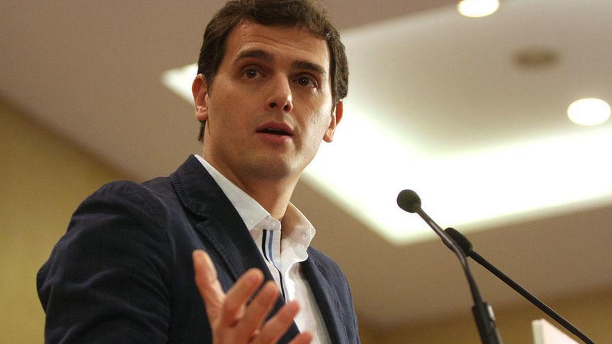 Albert Rivera, en Málaga.