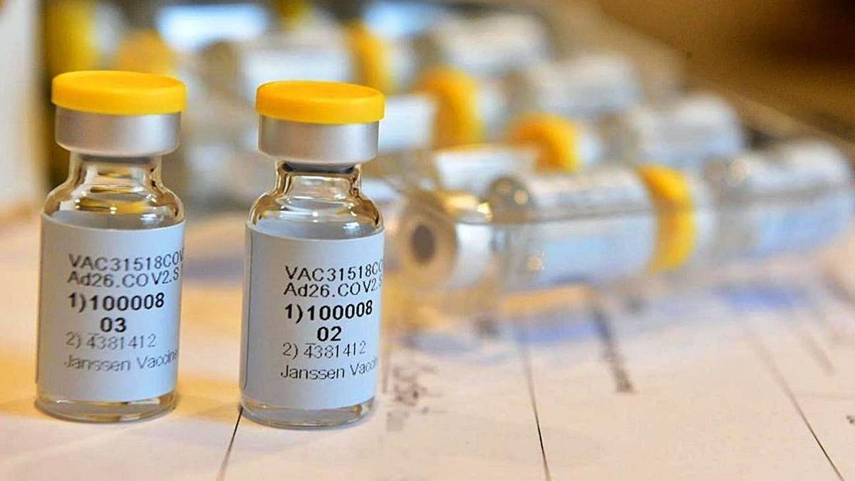 Vacunas contra el COVID del la compañía farmacéutica Janssen. |   // L.O.