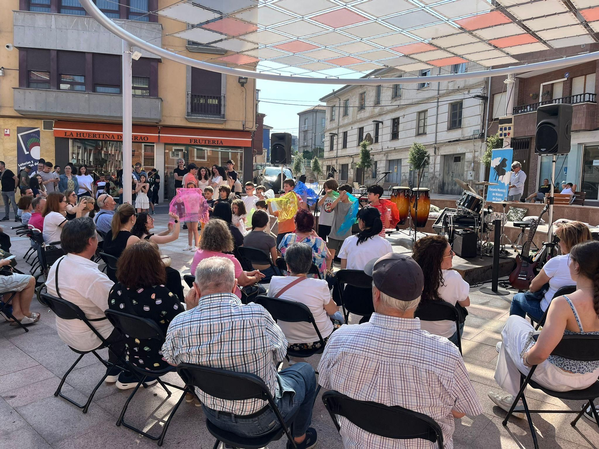 Grado arranca con música el programa "Emplazarte" de "cultura de calle"
