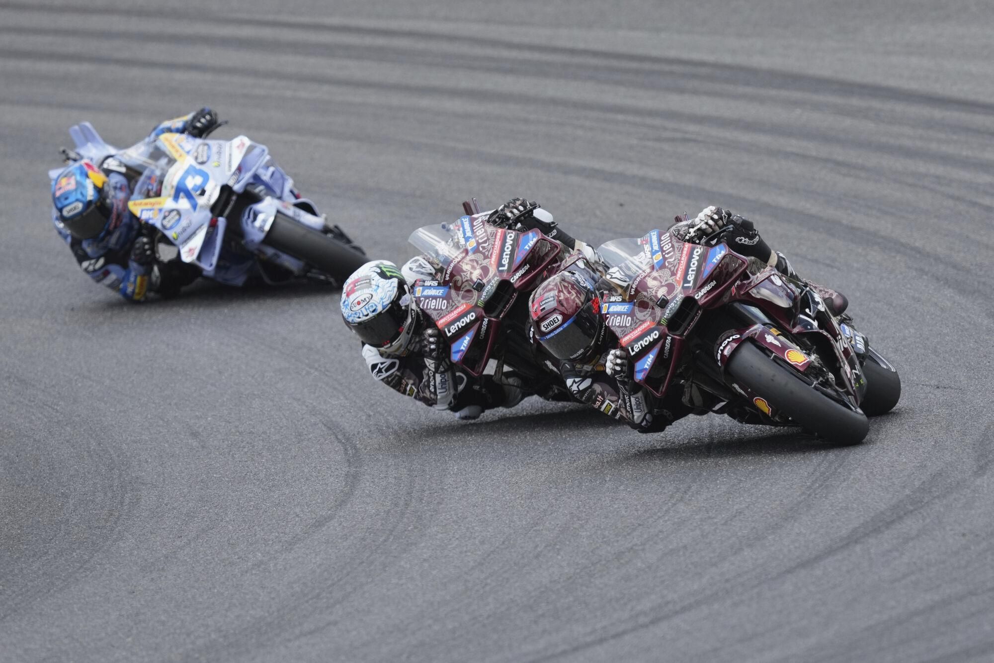 La carrera del Gran Premio de Italia de MotoGP, en imágenes.