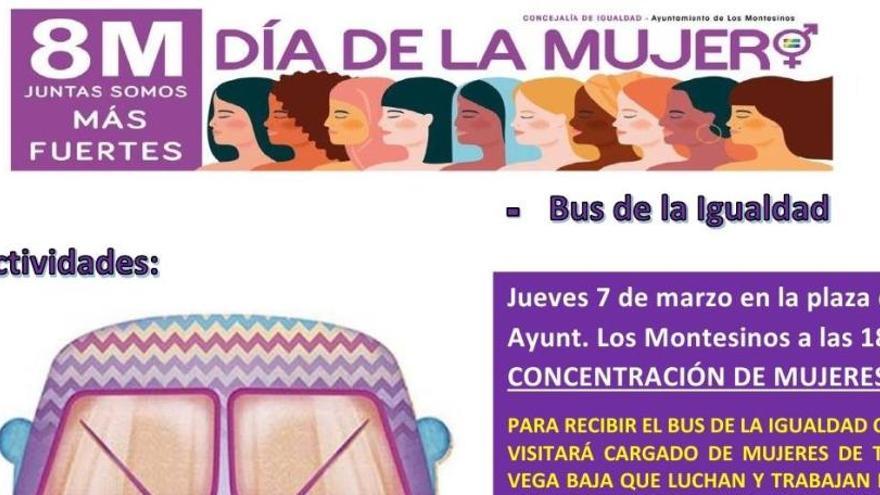 El Ayuntamiento de Los Montesinos parará una hora el 8 de marzo