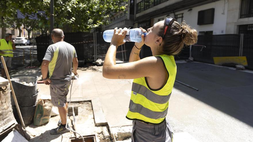 Xàtiva supera los 44 grados, la temperatura más alta en un mes de julio desde 2015