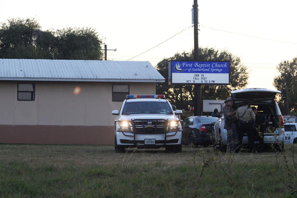 Masacre en una iglesia de Texas