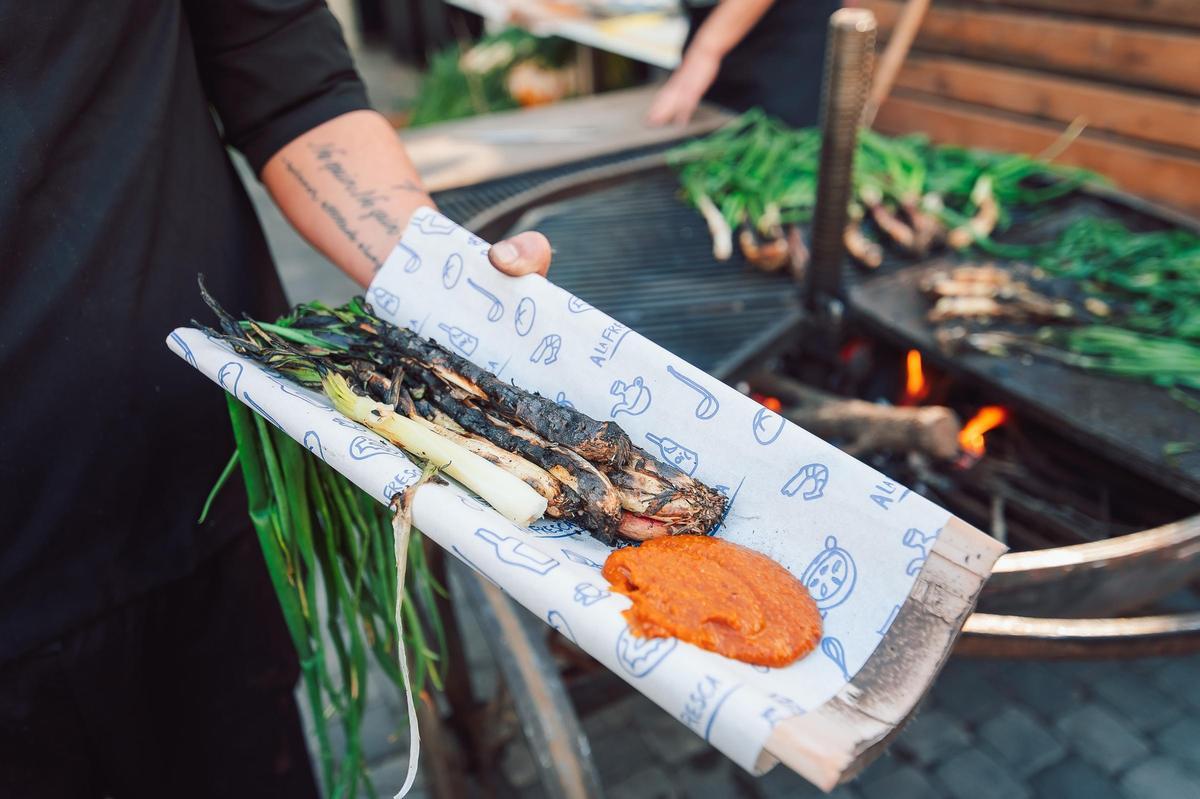 Los tradicionales calçots