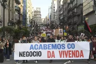Vigo se manifestará a finales de marzo por la crisis de la vivienda