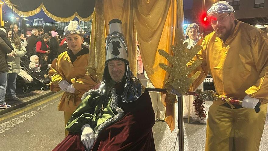 Un momento de la cabalgata de La Corredoria.