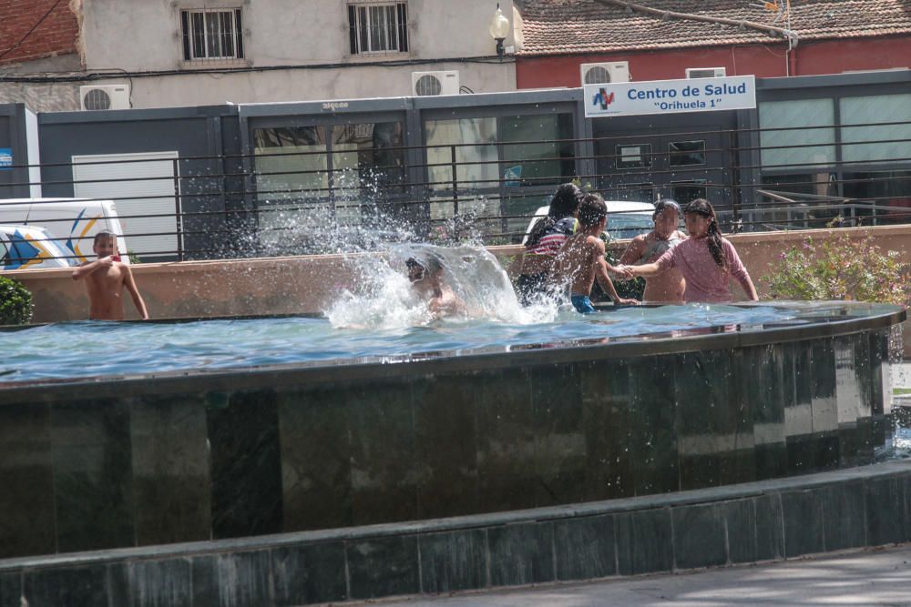 Las altas temperaturas se instalan en Orihuela